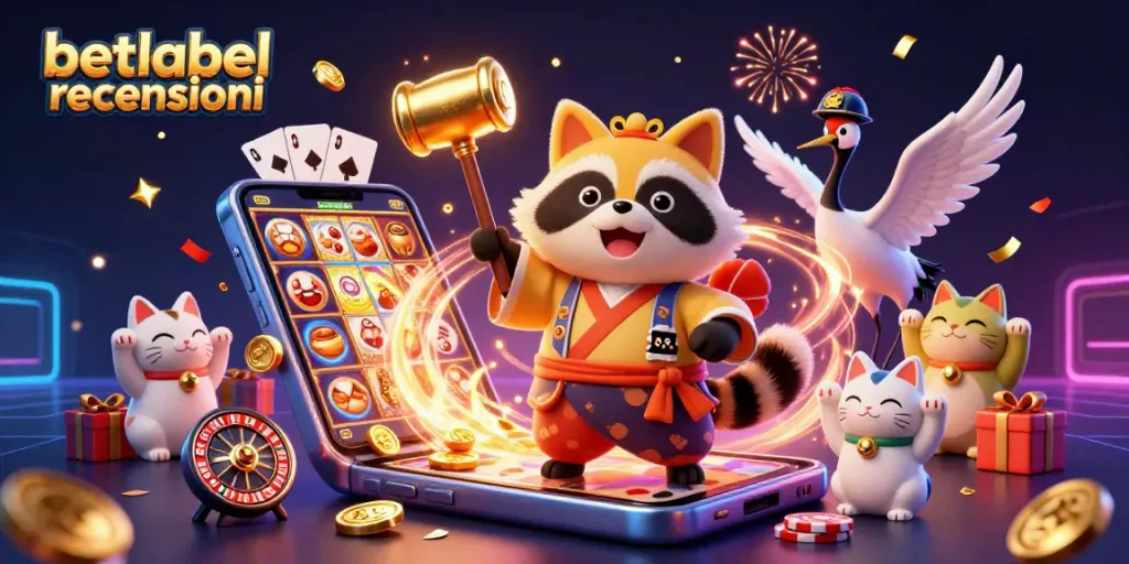 Experience vibrant betlabel recensioni visuals of a Japanese-themed festival at a casino.